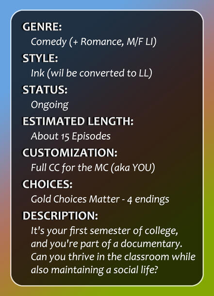 Rolling Admission Story Info